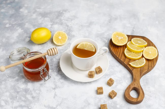 Minuman madu dan lemon