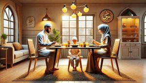 Suasana Keluarga Sahur