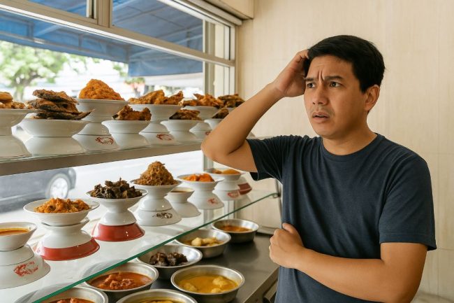 Kebingungan Memilih Menu Nasi Padang
