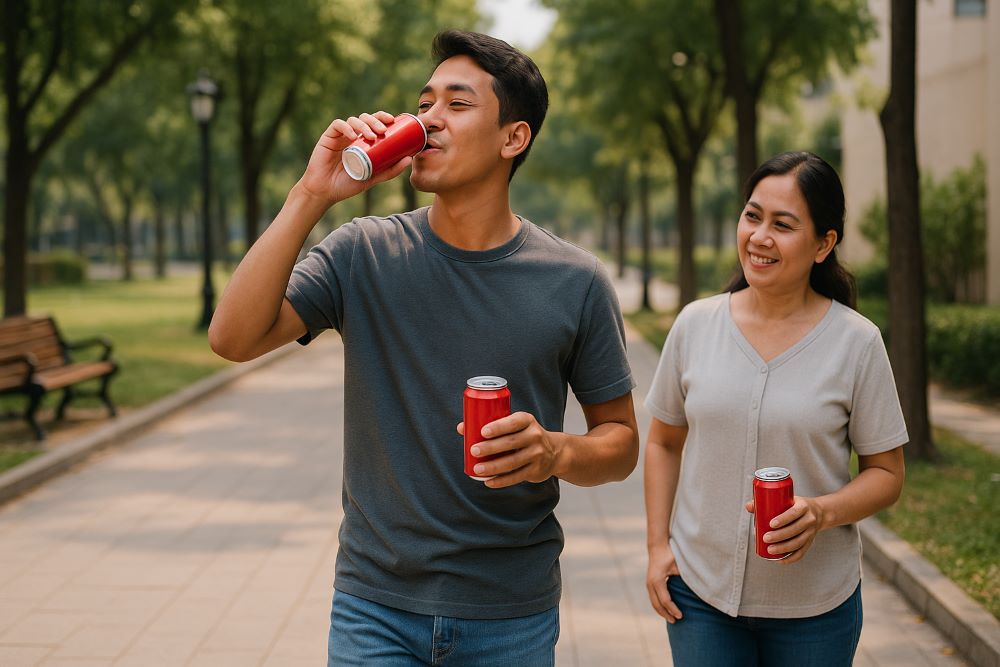 Hobi Minum Soda? Waspada Perut Penuh & Nyeri!