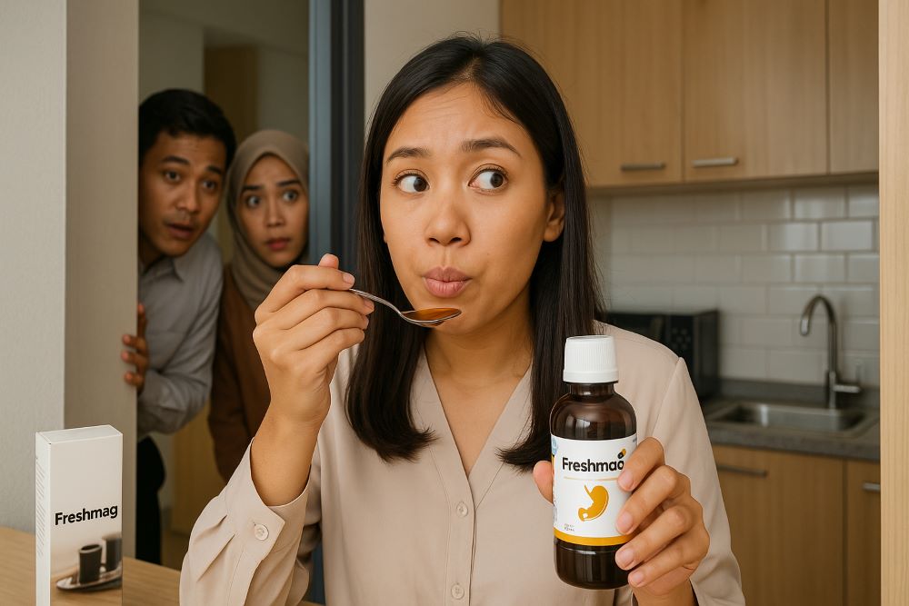 Ilustrasi Rahasia Prita Cegah Asam Lambung